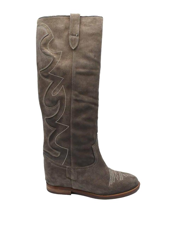 VIA ROMA 15: ブーツ - ブーツ - ベージュ