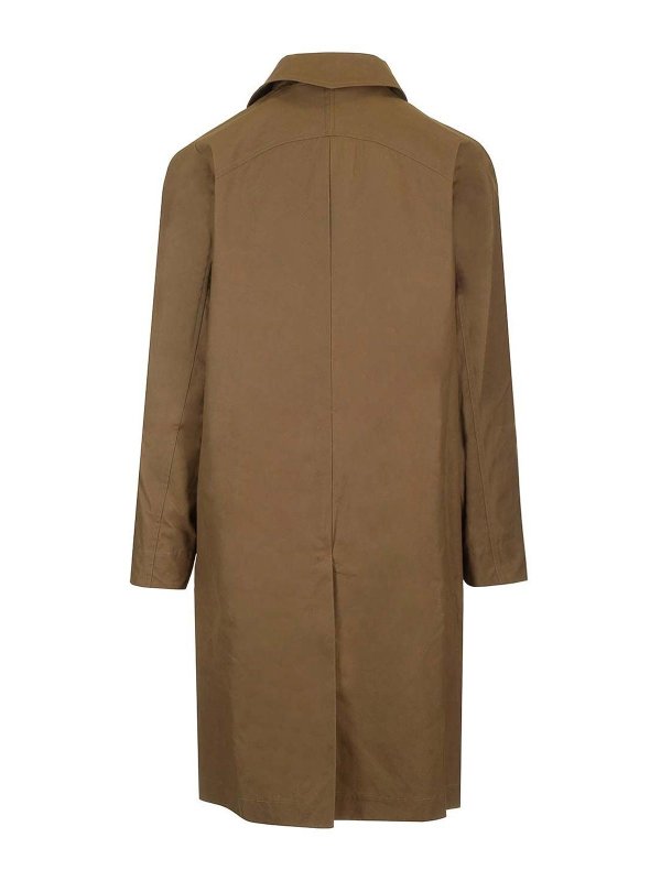 A.P.C.: Knielange Mäntel online - Knielanger Mantel - Grün