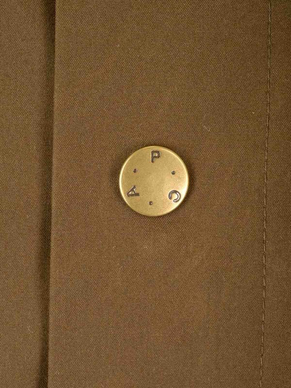 The Best Shops A.P.C.: Knielanger Mantel - Grün