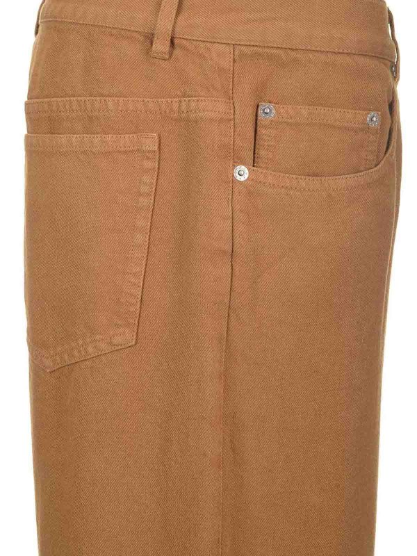 Jean Bootcut - Marron shop online: A.P.C.