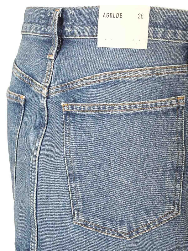 AGOLDE buy online Midirock - Hellblau