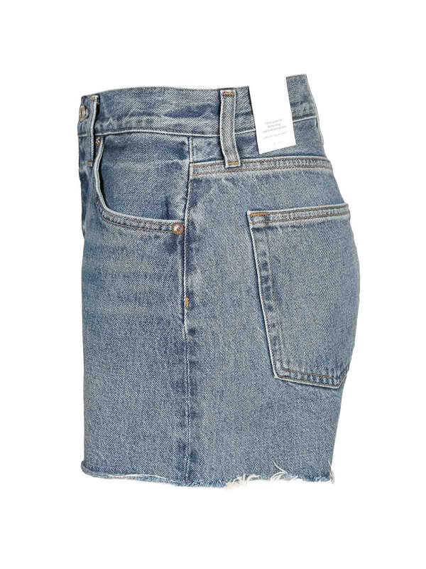 The Best Shops AGOLDE: Shorts - Short - Bleu