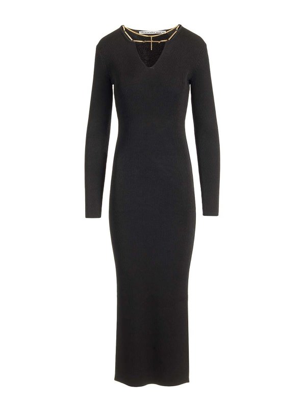ALEXANDER WANG: Maxi robe - Maxi Robe - Noir