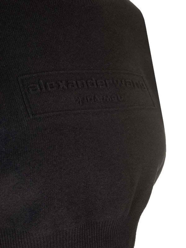 Cropped Crew Neck Sweater shop online: ALEXANDER WANG