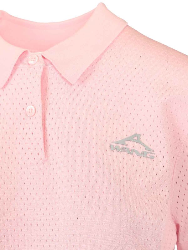 The Best Shops ALEXANDER WANG: Poloshirts - Poloshirt - Rosa