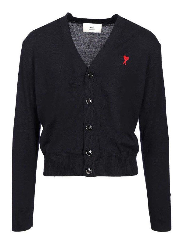 AMI PARIS: cardigan - De coeur cardigan