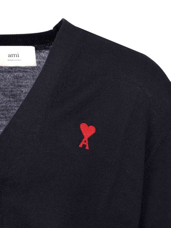 The Best Shops AMI PARIS: cardigan - De coeur cardigan