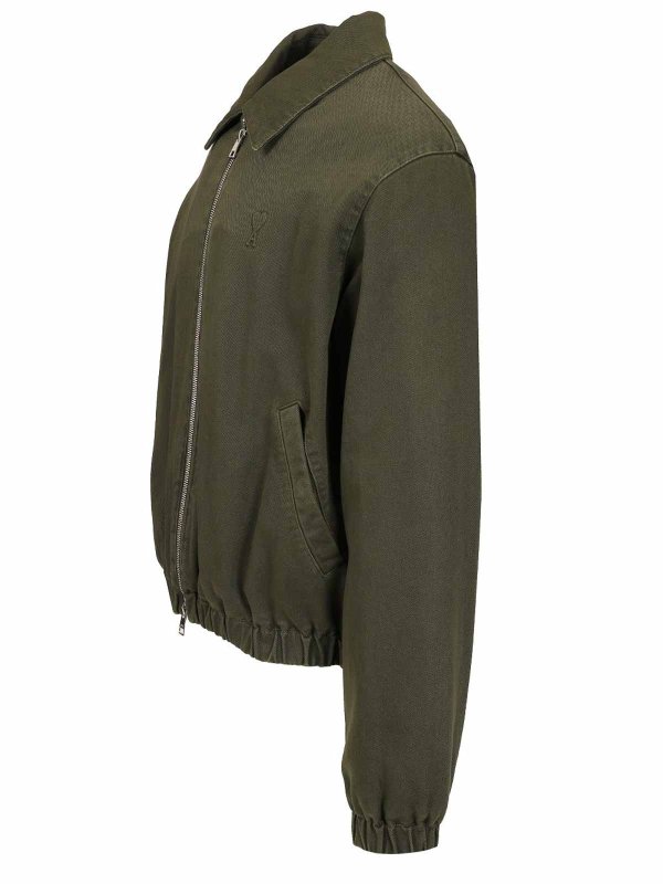 The Best Shops AMI PARIS: casual jackets - De Coeur Cotton Jacket