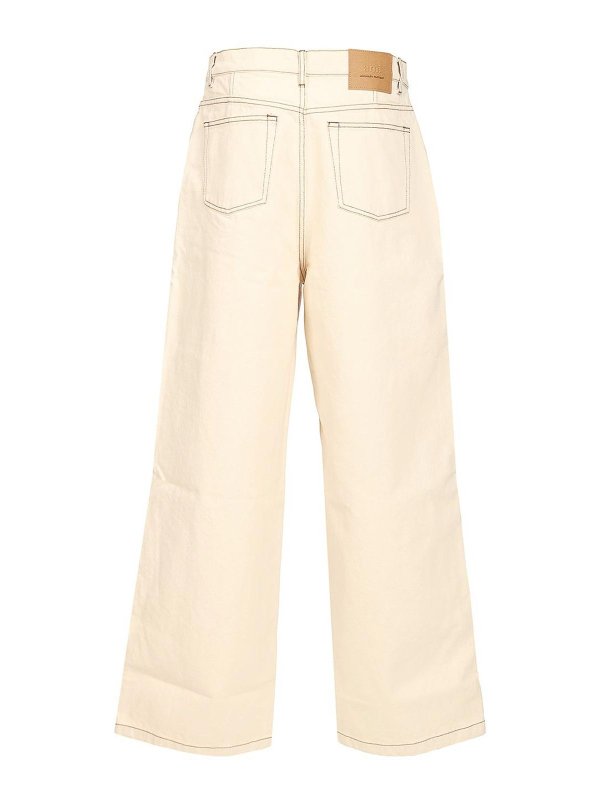 AMI PARIS: jeans bootcut online - Jeans a gamba larga
