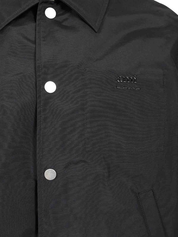 The Best Shops AMI PARIS: casual jackets - Nylon Bomber Jacket