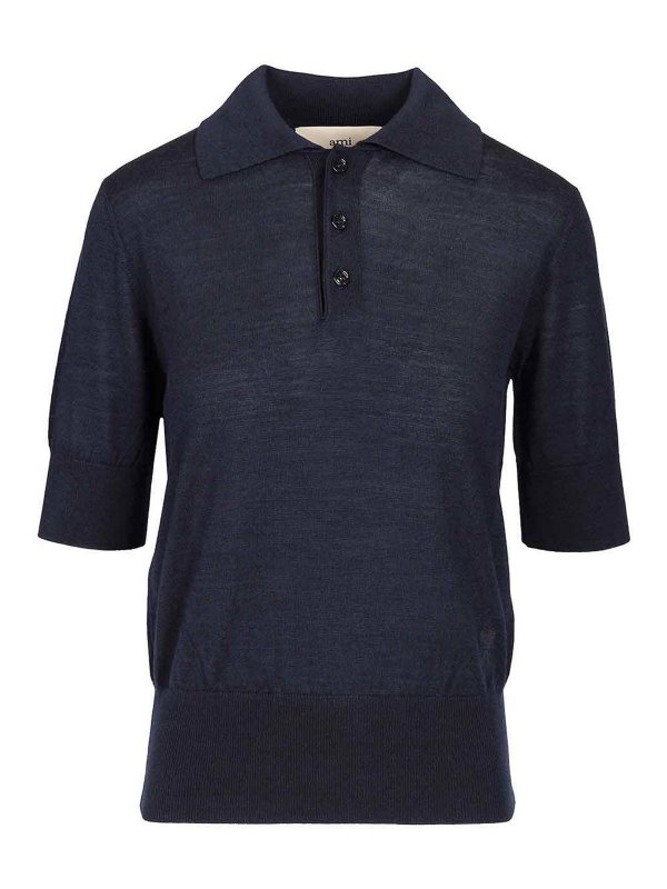AMI PARIS: polo shirts - Polo Shirt