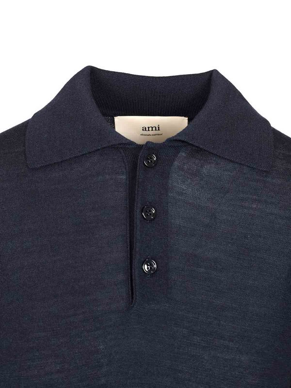 The Best Shops AMI PARIS: polo shirts - Polo Shirt