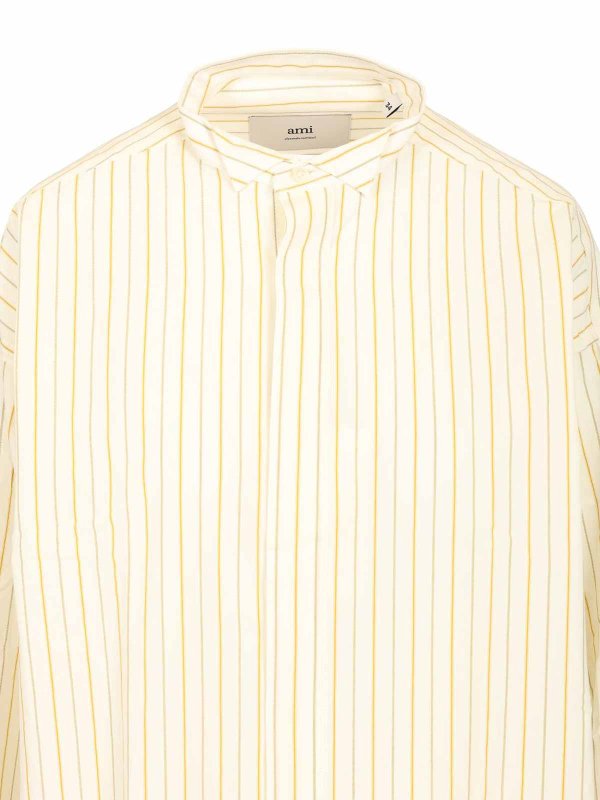 Camicia a strisce di grandi dimensioni shop online: AMI PARIS