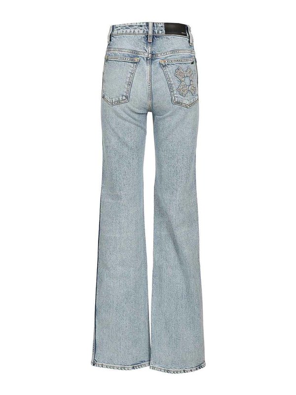 AMI PARIS: ブーツカットジーンズ online - ブーツカットジーンズ - ライトブルー