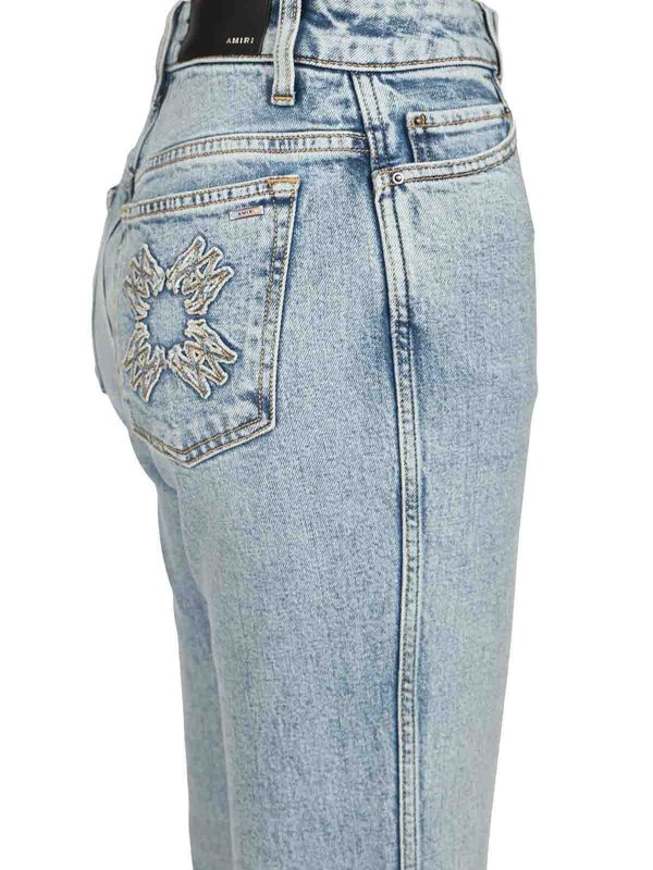 ブーツカットジーンズ - ライトブルー shop online: AMI PARIS