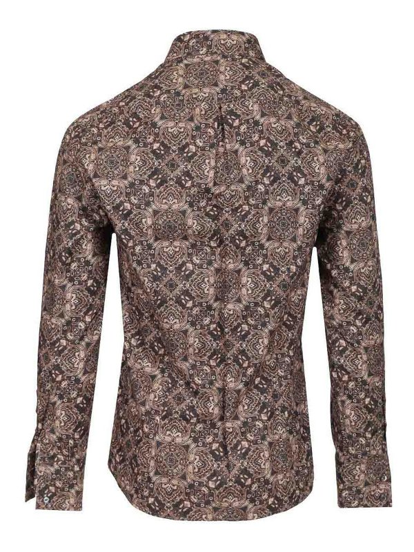 BRUNELLO CUCINELLI: Hemden online - Hemd - Braun