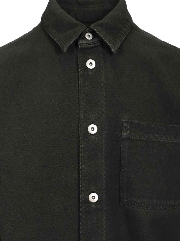 Burberry シャツ - 黒 - ブラック - メンズ | 8101259