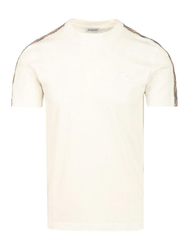 BURBERRY: Camisetas - Camiseta - Blanco