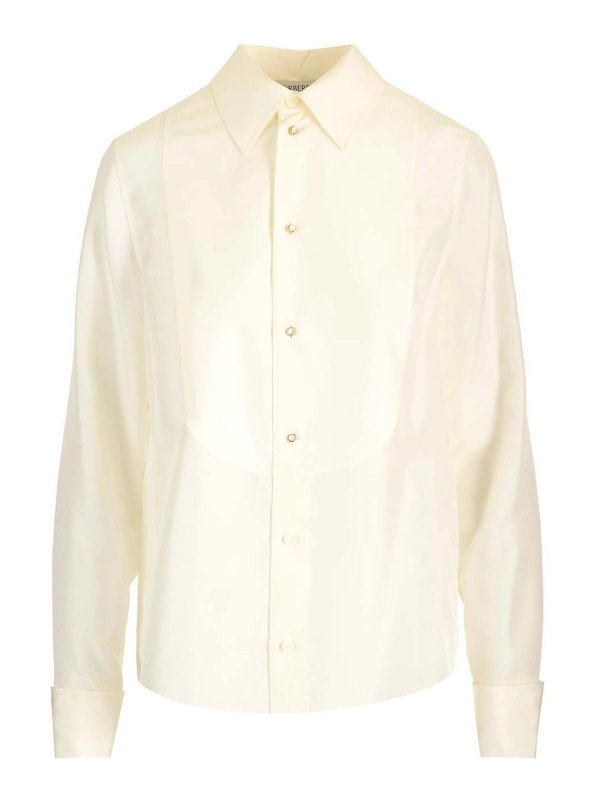 BURBERRY: Hemden - Hemd - Weiß