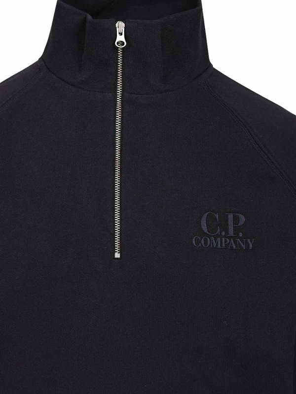 The Best Shops C.P. COMPANY: Sweatshirts & Sweaters - Half Zip Sweatshirt