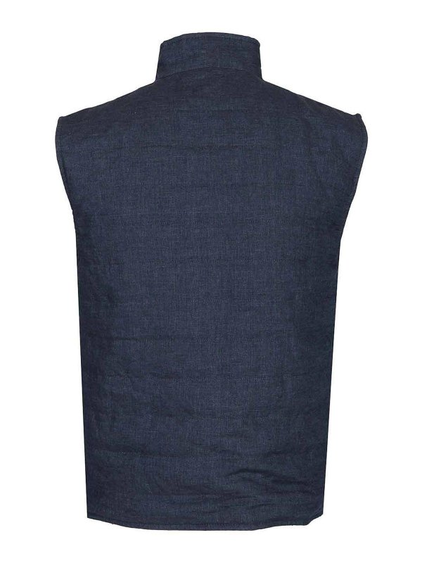 FAY: maglieria gilet online - Giubbotto di lino
