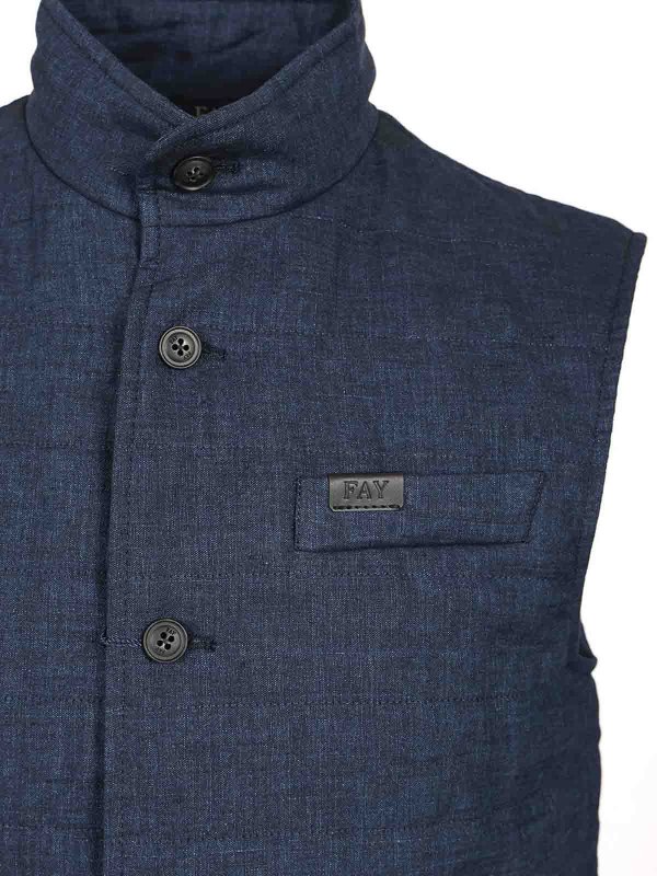 Giubbotto di lino shop online: FAY