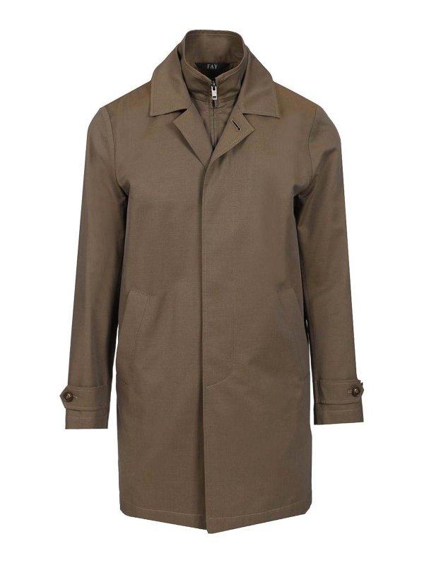 FAY: ショートコート - ショートコート - 緑