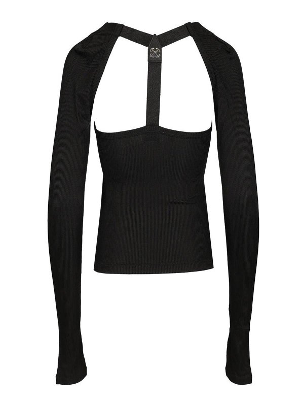 OFF-WHITE: トップス＆タンクトップ online - トップ/タンクトップ - 黒