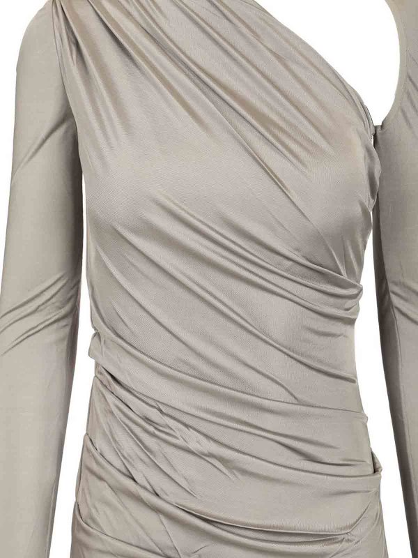 ショートドレス - グレー shop online: The Attico