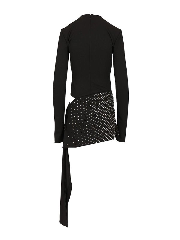 The Attico: short dresses online - Short Dress With Strass
