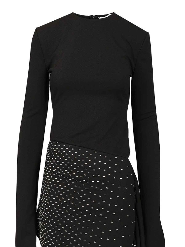 Short Dress With Strass shop online: The Attico