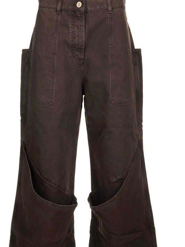 The Best Shops The Attico: トラウザーショーツ - ショートパンツ - ブラウン