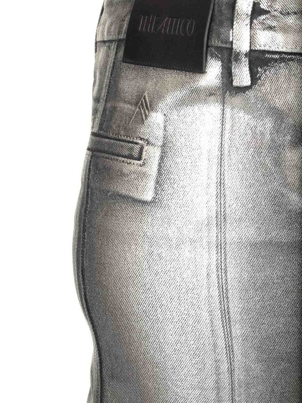 The Attico buy online Midirock - Silber