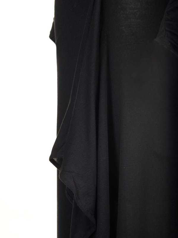 The Best Shops The Attico: Knielanges Kleid - Schwarz