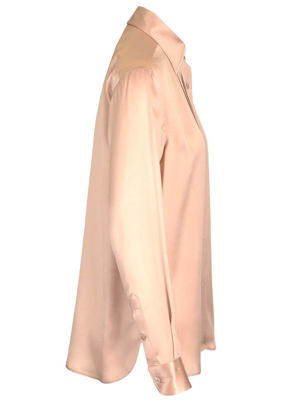 The Best Shops TOM FORD: shirts - Silk Shirt With Pleats