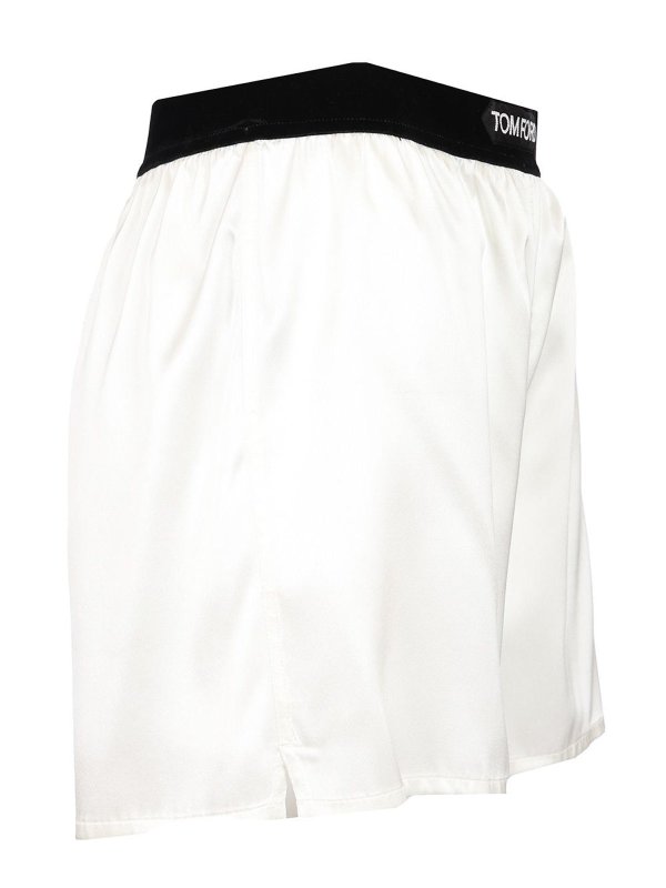ショーツ TOM FORD SHORTS IN RASO DI SETA Shorts in raso di misto seta in Nero - Tom Ford | Mytheresa