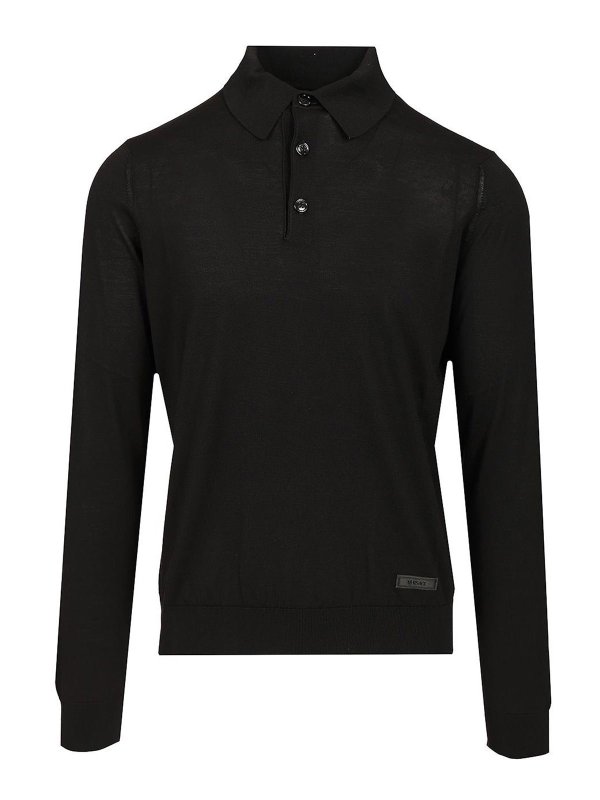 VERSACE: Poloshirts - Poloshirt - Schwarz