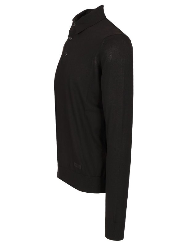 The Best Shops VERSACE: Poloshirts - Poloshirt - Schwarz