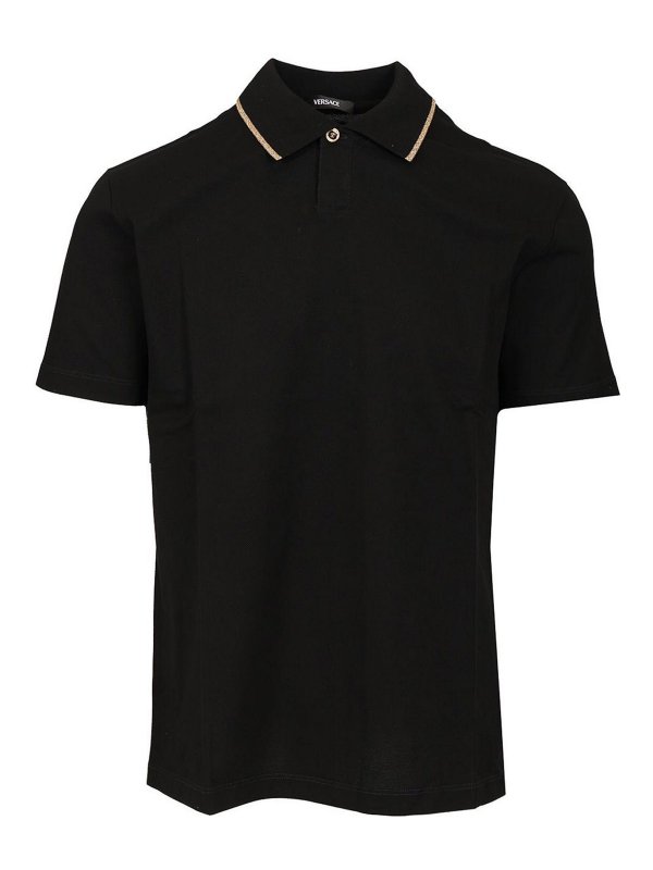 VERSACE: Polos  - Polo - Noir