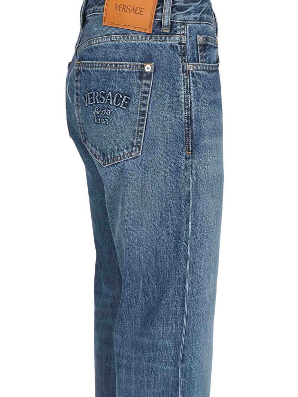 The Best Shops VERSACE: Jeans boot-cut - Jeans Boot-Cut - Azul