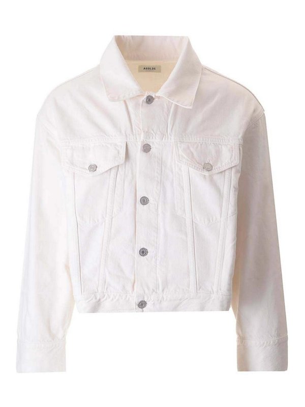 AGOLDE: カジュアルジャケット - カジュアルジャケット - 白