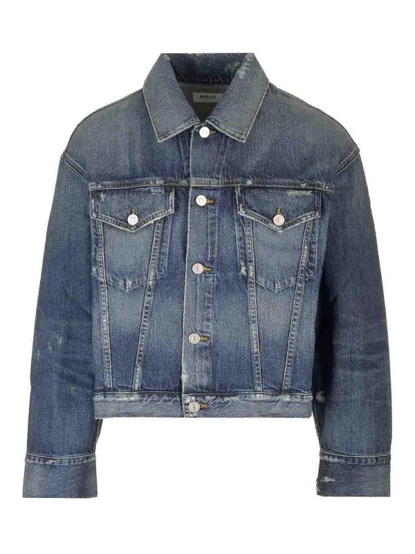 AGOLDE: Vestes casuals - Veste Casual - Bleu