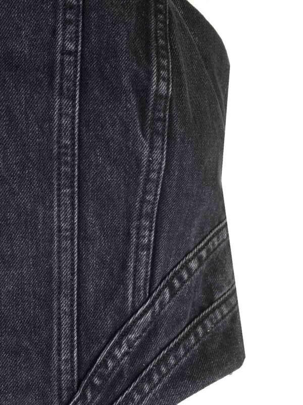 トップ/タンクトップ - 黒 shop online: AMI PARIS