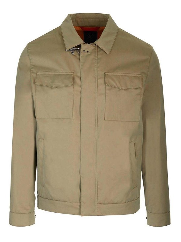 FAY: casual jackets - Cotton Field Jacket