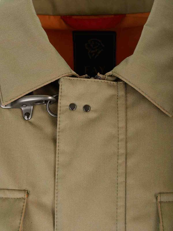 Cotton Field Jacket shop online: FAY