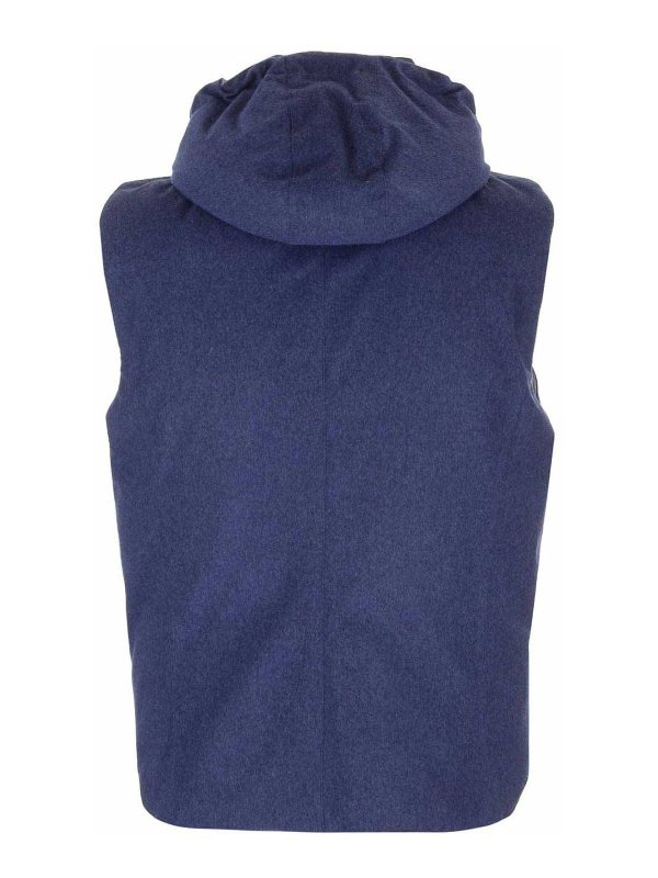 BRUNELLO CUCINELLI: ダウン・ハイテクジャケット online - ダウンジャケット - ブルー