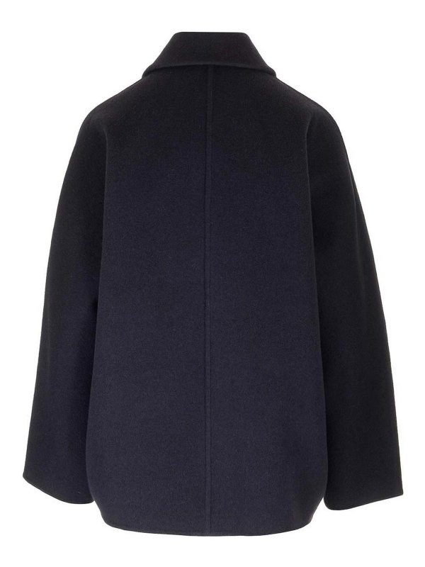BRUNELLO CUCINELLI: short coats online - Double Cloth Caban Coat