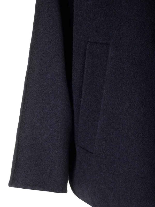 The Best Shops BRUNELLO CUCINELLI: Double Cloth Caban Coat