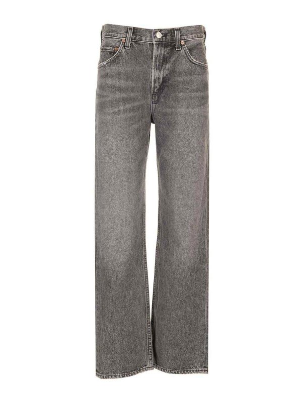 AGOLDE: straight leg jeans - Valen Jean In Spirit