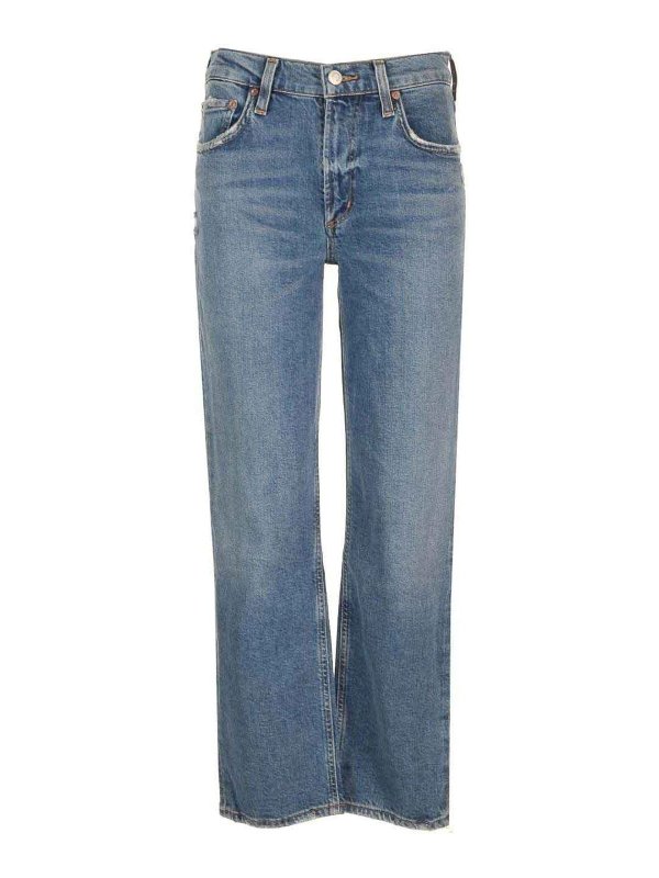 AGOLDE: Bootcut - Bootcut Jeans - Blau